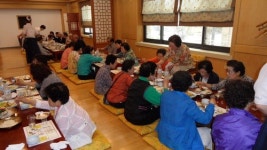 금천동 장자현대아파트경로당 경로잔치