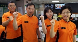 사고 현장 처치·환자이송 … 거리위 응급실