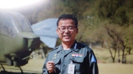 괴산출신 정웅선 준장 진급