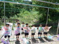 염색체험 신기해요