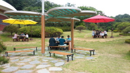 청주고인쇄박물관, 야외휴게시설 설치