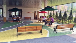 시원한 쉼터에서 힐링하세요