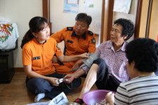 괴산소방서, 폭염대비 경로당 현장방문