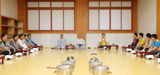 충주시와 세명대 한방병원, 석종사 템플스테이 참여