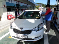 경부고속도 부산방향 추풍령 주유소 개천철 이벤트