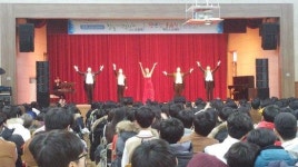 도담고, 지역 기업 기부로 찾아가는 음악회
