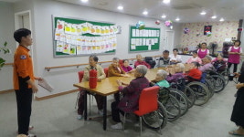 청주동부소방서, 더조은요양원 소방안전교육
