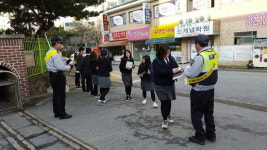 청주상당경찰서, 금천고서 학교폭력 예방 캠페인
