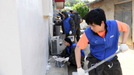 삼성전자 온양캠퍼스, 논산서 사랑방 51호점 현판식
