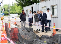 대전 서구, 월평1지구 침수위험지구 개선사업 현장점검