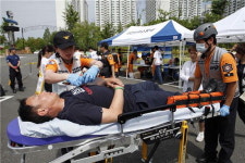 대전소방서, 불시 긴급구조통제단 가동훈련 실시