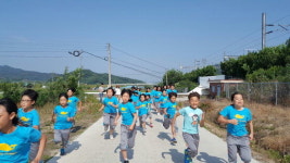 음성 대장초, 건강달리기대회 개최