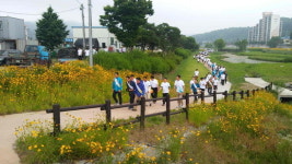 공주 유구읍, 걷기운동 통한 지역 축제의 장 마련