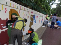 청주 수곡2동, 매봉로 산책길 동네방네 갤러리로