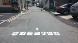 대전 대덕구, 도로바닥에 도로명 표기로 활용도 높인다