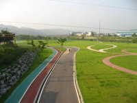 예산군 무한천 체육공원, 충남 서부권 최대 스포츠 타운 거듭나