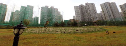 청주 호미골체육공원 8년간 개발 낮잠