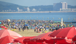 대천해수욕장 이색테마로 가을 관광객  유혹