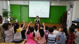 어린이집 유아 1만8천210명, 환경교육 이수 큰 호응