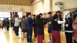 공주정명학교, 중학부와 장기중학교 통합교육 실시