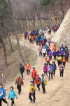 19일 속리산 말티재 꼬부랑길 걷기행사 개최