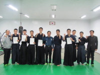 옥천경찰서, 112타격대원 검도 3급심사