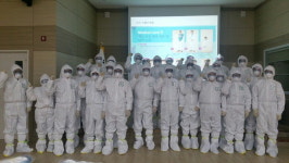 보은군보건소, AI 발생 대비 개인보호장비 착용 실습