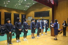 황간중학교, 신입생·재학생 모두 장학금 혜택