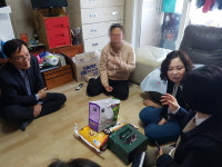 성화·개신·죽림동 저소득가구 도움 방문