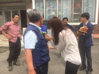 아산시 홍보담당관, 어버이날 맞아 결연마을 어르신들 위문