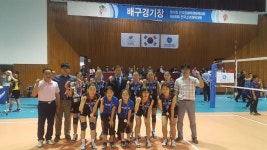제천 남천초와 제천여중 배구부, 전국소년체전 준우승