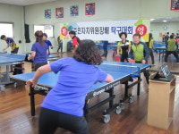 가경동 주민자치프로그램 탁구교실 인기