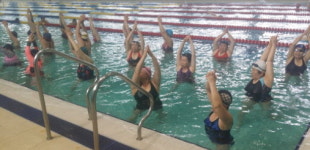 부여보건소, 수중운동교실 호응