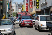 증평소방서, 소방차 길 터주기 캠페인