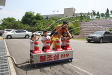 천안서북소방서, 어린이집 원생 대상 견학 실시