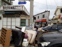 상당구, 침수 쓰레기 수거에 손발 걷었다