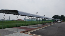 음성 맹동면 주민들, 그라운드골프장 시설 지원