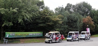 [중부매일 낫소골프 대회] 이동하는 선수들