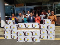 (사)현도복지회, 저소득 노인 23가구에 밥솥 전달