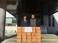 따뜻한 국수 드시고 장수 하세요