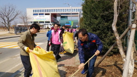 상당구, 신청사 개청 손님맞이 대청소