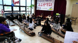 천안쌍용중 동아리, 로즈마리홈 요양원 찾아 봉사활동 펼쳐