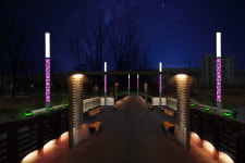 증평군 보강천 송산목교 리모델링