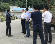 주재석 천안시 동남구청장, 관내 5개 주요 건설 현장 방문