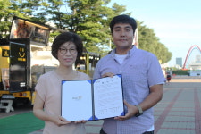 청주직지코리아-전국청년푸드트럭 협동조합, 홍보물 게재 협약