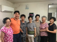 청주 사직2동 허만경 씨, 미등록 경로당에 에어컨 기증