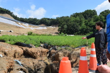 집중호우에 태양광 사업지 토사 유출돼 피해 속출