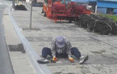 도안면 연규성씨, 앞이 보이는 한 봉사 할래요