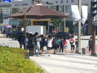 홍성군 신도시시설관리사업소, 내포신도시 내 그늘막 설치