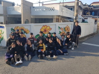 계림주니어그린섬미술학원 | 복대2동, 그린섬미술학원 수강생 재능기부 벽화그리기 행사